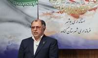 ارتباط زنده تلویزیونی اخبار شبکه استانی بوشهر با فرماندار گناوه  