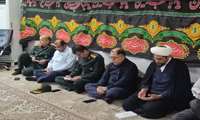 مراسم دومین روز محرم با حضور فرماندار گناوه 