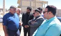 بازدید میدانی فرماندار گناوه از روستاهای بخش مرکزی و ریگ