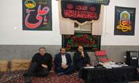تشکر و قدر دانی فرماندار گناوه از جامعه زنان و برگزار کنندگان مجالس عزاداری در بندر ریگ