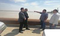 بازدید از پروژه لایروبی خور بندرریگ