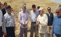 بازدید میدانی استاندار بوشهر از دو پروژه عمرانی شهرستان گناوه