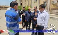 بازدید فرماندار از شعب اخذ رای در شهرستان گناوه