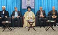 دیدار فرماندار و مسئولان گناوه با امام جمعه بمناسبت هفته دولت 