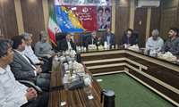 نشست هم اندیشی ناظر گمرکات استان بوشهر با نماینده لنجداران در فرمانداری گناوه 