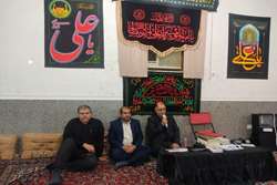 تشکر و قدر دانی فرماندار گناوه از جامعه زنان و برگزار کنندگان مجالس عزاداری در بندر ریگ