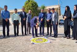 ۲ پانسیون پزشک و ماما در بخش ریگ افتتاح و کلنگ زنی شد