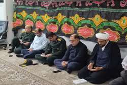 مراسم دومین روز محرم با حضور فرماندار گناوه 