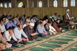 مراسم دعای «عرفه» در مصلی گناوه برگزار شد