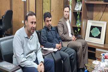 دیدار با معاون دانشگاه علوم پزشکی