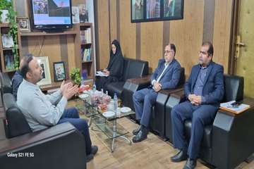 دیدار با معاون دانشگاه علوم پزشکی