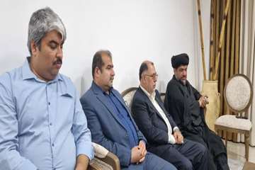دیدار با خانواده شهید حیدری شولی