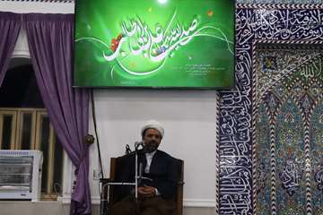 جشن میلاد امام علی ع در مسجد امیرالمومنین با حضور فرماندار گناوه
