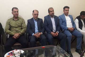 افتتاح دفتر انجمن خبرنگاران _ فرماندار