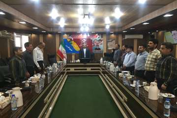 دیدار دهیاران بخش مرکزی با بخشدار جدید