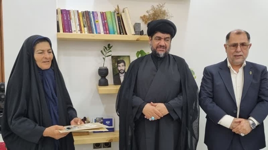دیدار با خانواده شهید حیدری شولی