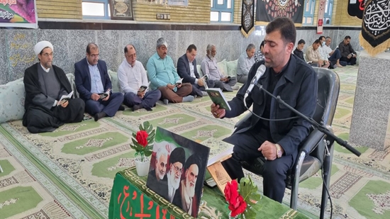 زیارت عاشورا در هفته دولت