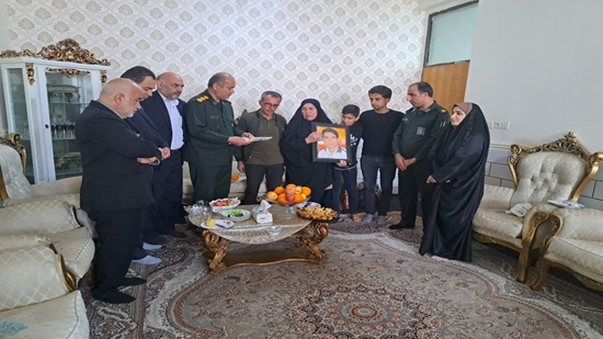 تجلیل از شهید مدافع حرم 