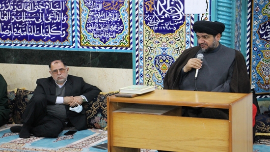 مراسم اعتکاف - دهه فجر - فرماندار 