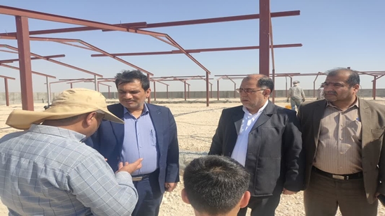 بازدید معاون اقتصادی استاندار از شهرک صنعتی تیرماه 1400 