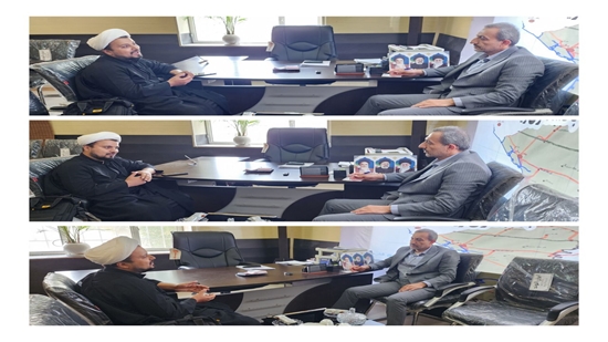 دیدار با مسئول موسسه الزهرا