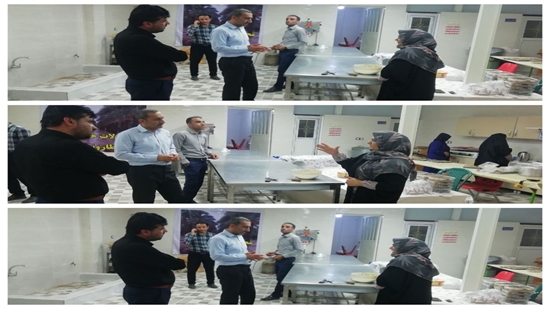 بازدید بخشدار از طرح تئلیدی فراوری خرما