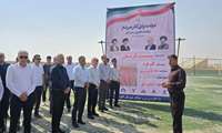افتتاح پیست تارتان ، مطالبه ورزشکاران شهرستان گناوه در دولت وفاق ملی محقق شد